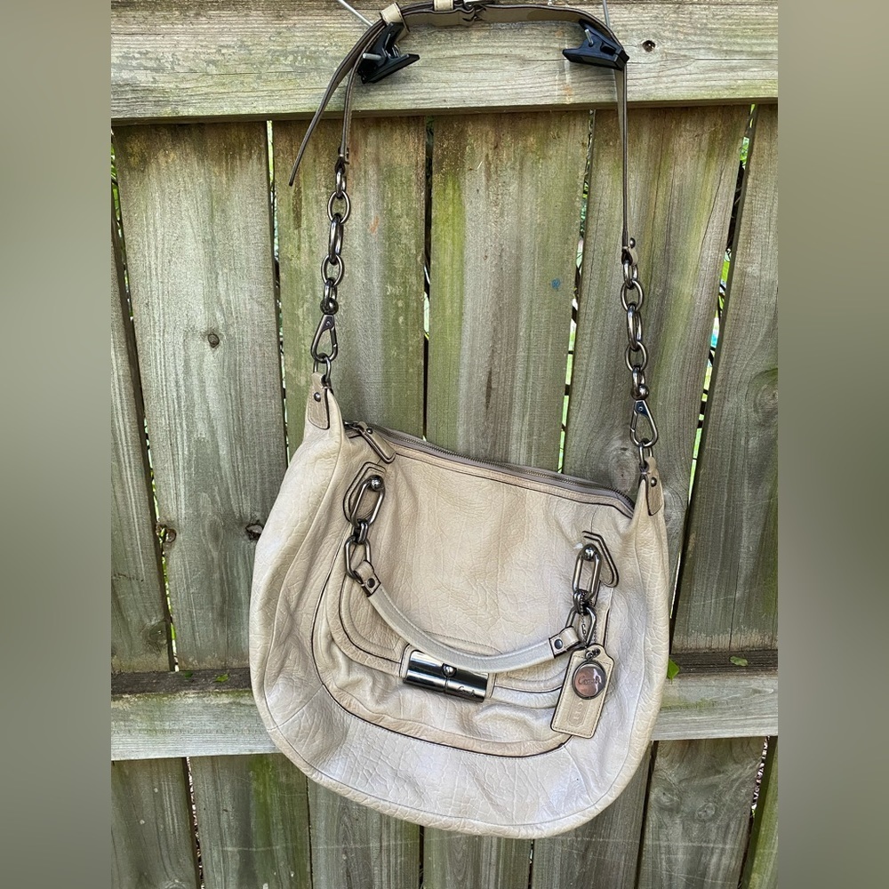 Coach Kristen Large Leather Hobo Bag 18280​​